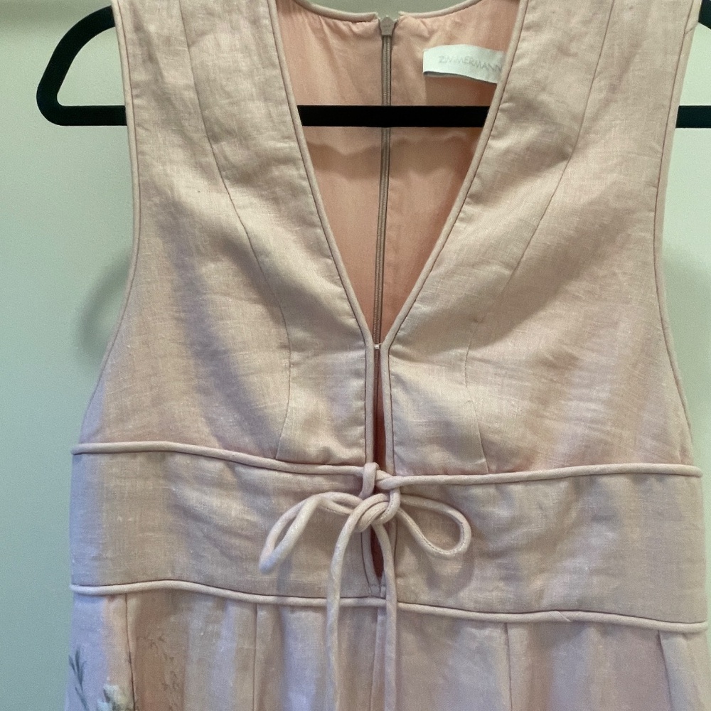 Pink Zimmerman Midi Dress - Picture 5 of 6